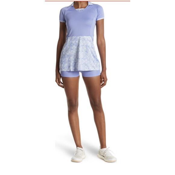 Adidas Rangewear Dress and Shorts 2-Piece Set Juniors Size Small Pockets Purple - Picture 2 of 7